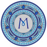 Monogram Mosaic: 59 in. M  (style 3)