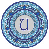 Monogram Mosaic: 59 in. U  (style 3)