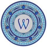 Monogram Mosaic: 59 in. W  (style 3)