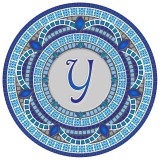 Monogram Mosaic: 59 in. Y  (style 3)