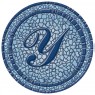 Monogram Mosaic 59"